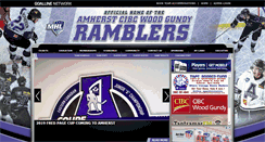 Desktop Screenshot of amherstramblers.com